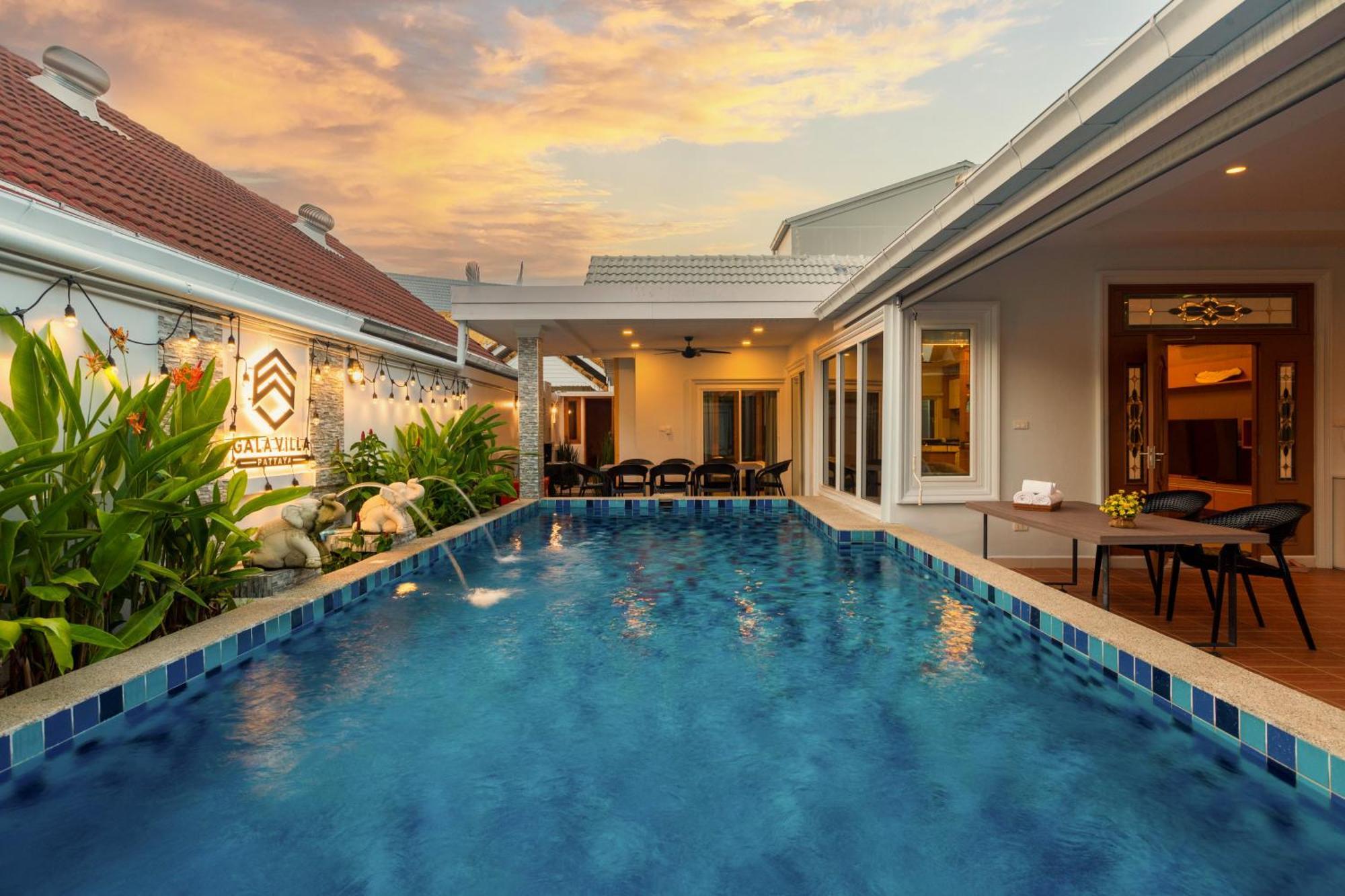 Pattaya Private Villa - Pool,Sauna,Snooker,Bbq Exterior foto