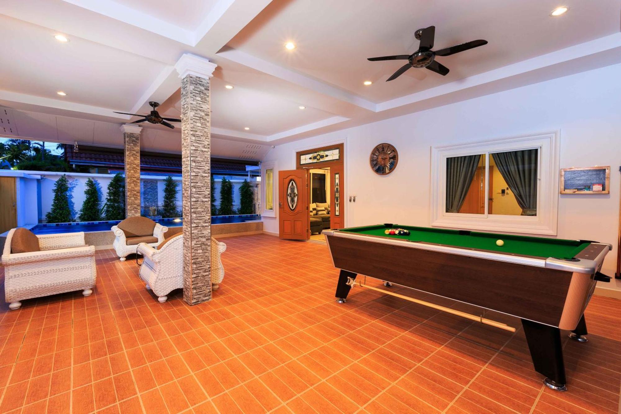 Pattaya Private Villa - Pool,Sauna,Snooker,Bbq Exterior foto