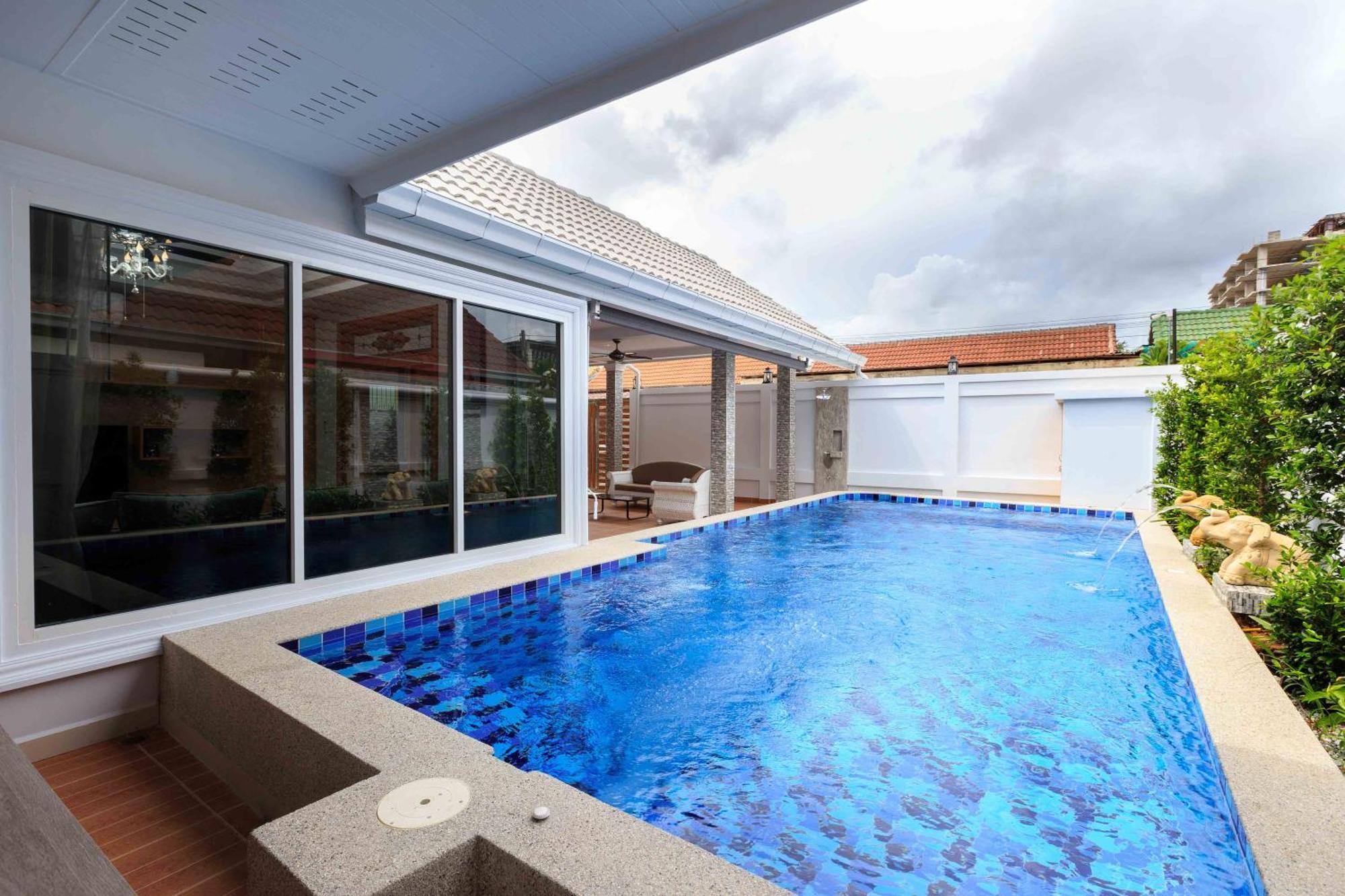 Pattaya Private Villa - Pool,Sauna,Snooker,Bbq Exterior foto